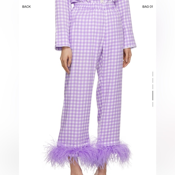 Sleeper  Check Party Pajamas Set - Picture 3 of 5